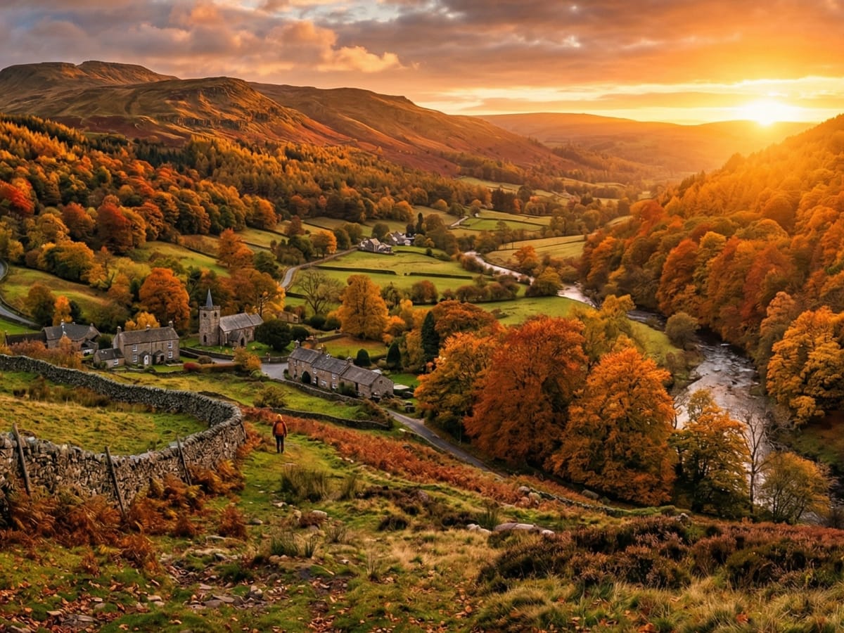 An autumn UK getaway with colour and atmosphere